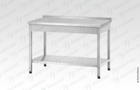 Стол производственный СПРп - 1000*600*860 "Profi Inox", борт (полка-обвязка)
