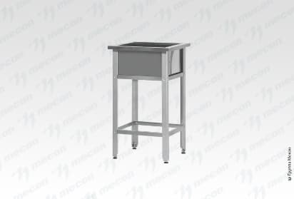 Ванна моечная ВМСр - 500/2 "Retail", 2 отв. д/смесит.