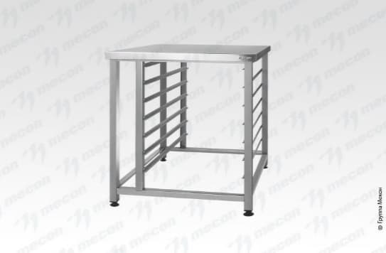 Подставка для пароконвектомата ПДПп - 1000*1000*700 "Profi Inox", 6 уровней, 2 ряда для гастроемкостей GN 1/1