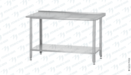 Стол производственный СПРб 1000*600*860 "Base", борт