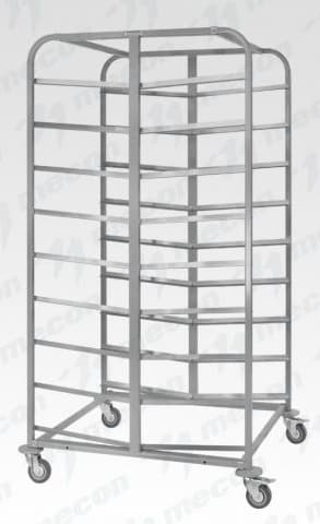 Тележка-шпилька ТШХп - 800*950*1800 "Profi Inox", 9 уровней хлебных лотков 450*740