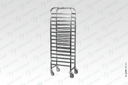 Тележка-шпилька ТШПп - 460*620*1500 "Profi Ral", 12 уровней противней 400*600
