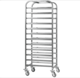 Тележка-шпилька ТШГр - 383*550*1735 "Retail", 15 уровней гастроемкостей GN1/1