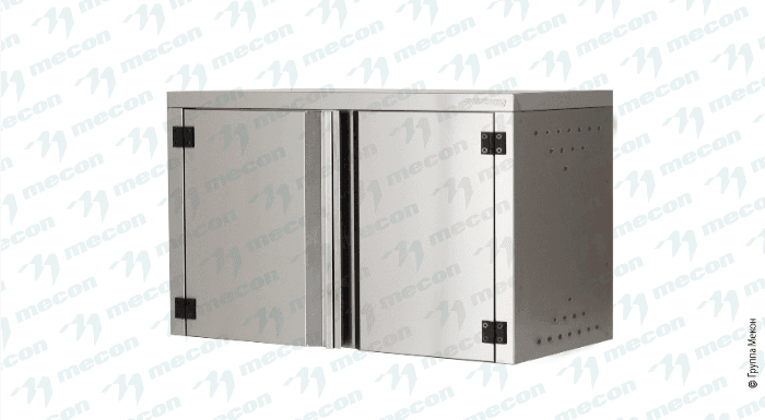 Полка навесная закрытая ПНЗн - 1000*400*600 "Norma Zn", двери распашные