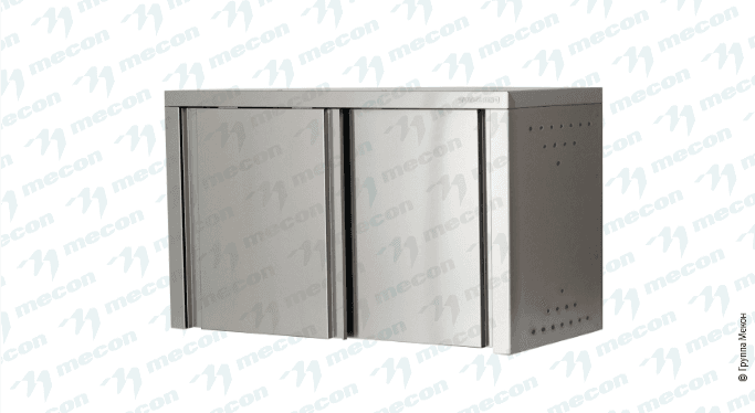 Полка навесная закрытая ПНЗн - 1000*400*600 "Norma Zn", двери-купе