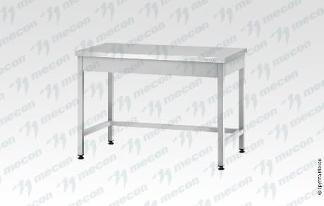 Стол производственный СПРп - 1000*600*860 "Profi Inox" (полка-решетка)
