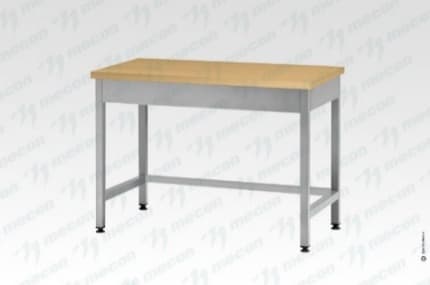 Стол кондитерский СПРп - 1200*600*860 "Profi Inox", бук/40 (полка перфорация)
