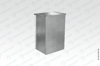 Бак тумбы-урны для фудкорта ТДФр - 360*525*750 "Retail", нерж. сталь